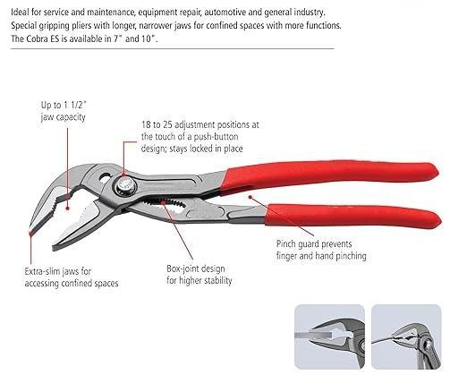 Adjustable Groove Joint Pliers – Professional Grip for Every Task