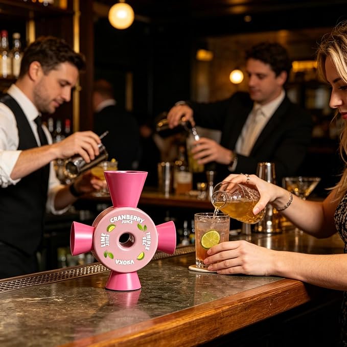 Dual-Sided Cocktail Measuring Jigger