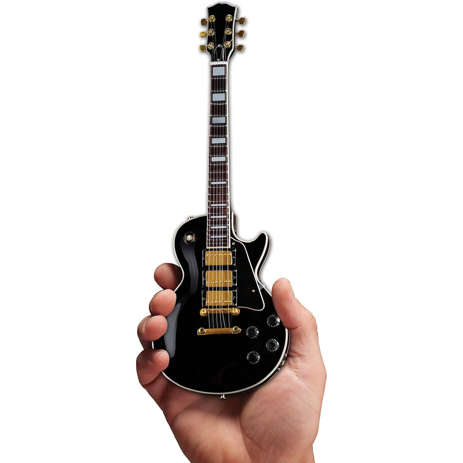 Mini Electric Guitar Body Model – Handmade Wooden Collectible Replica