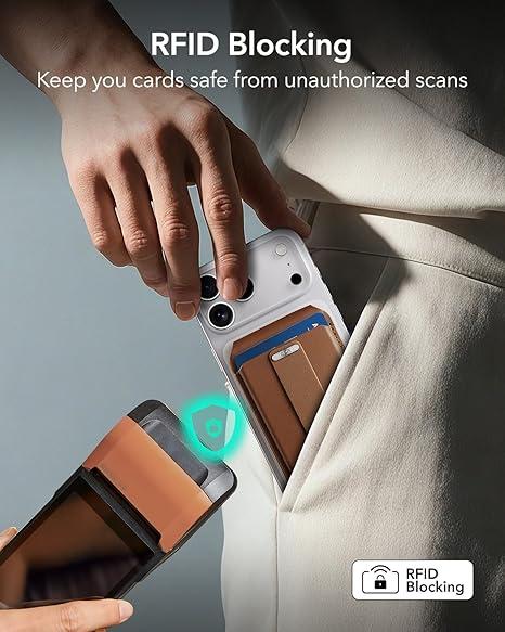 Smart Magnetic Phone Card Holder Stand