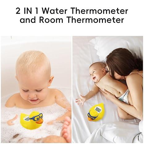 Duck-Shaped Baby Bath Thermometer – Floating Water Temperature Monitor for Safe Bath Time