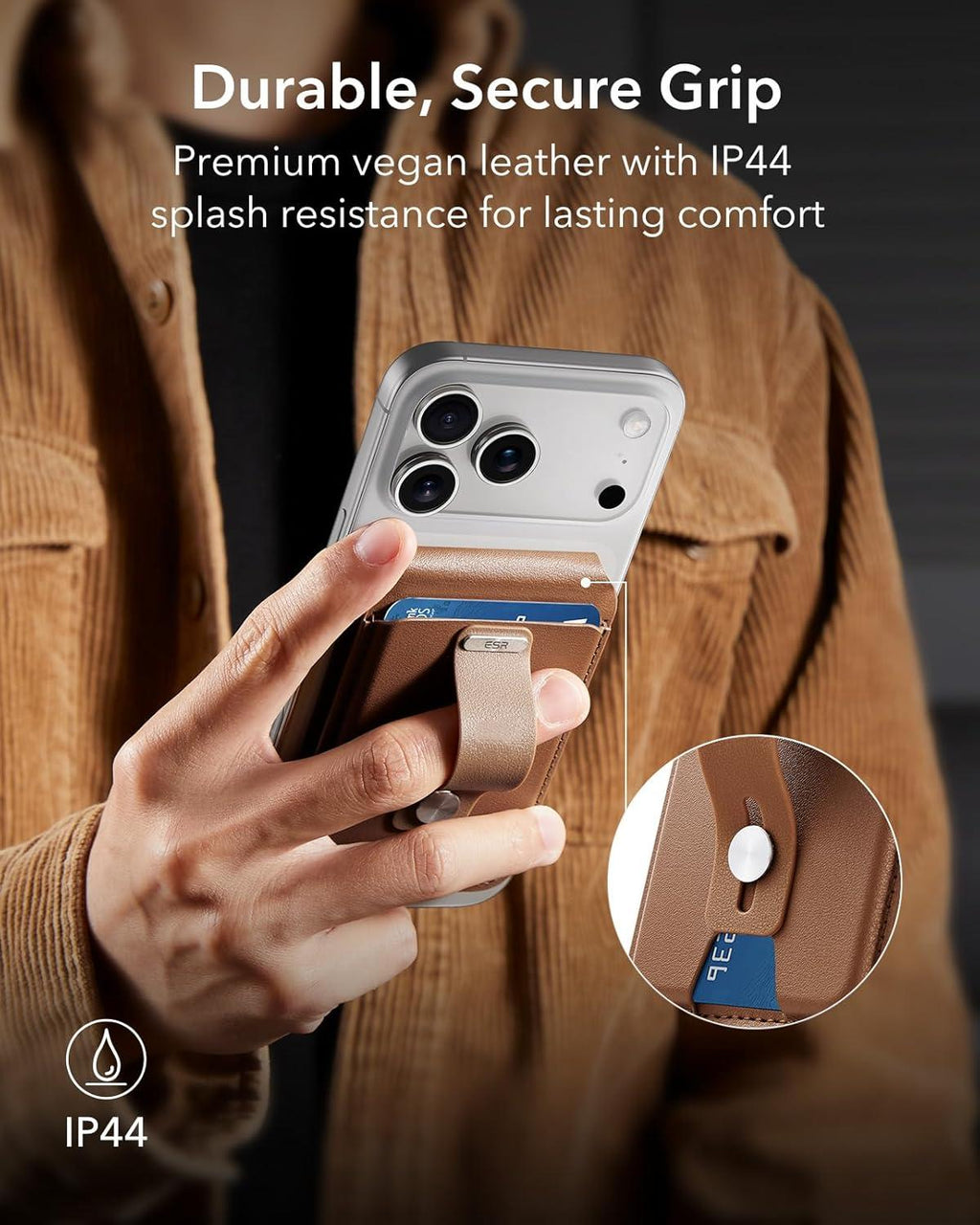 Smart Magnetic Phone Card Holder Stand