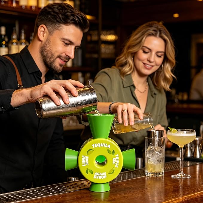 Dual-Sided Cocktail Measuring Jigger