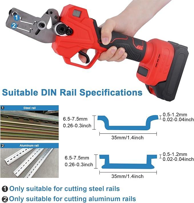 Rechargeable Rail Cutting Tool