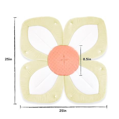 Plush Baby Bath Seat – Soft Sink Support for Newborns & Infants