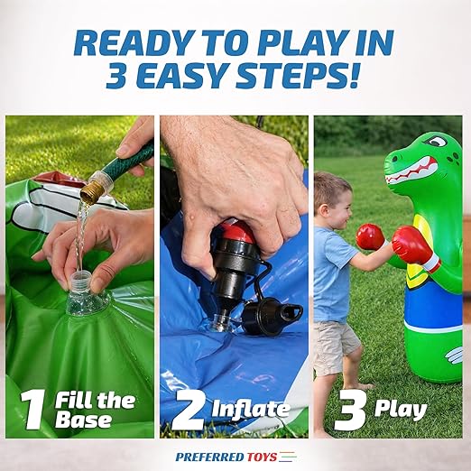 Inflatable Punching Bag for Kids – Standing Bop Bag Toy