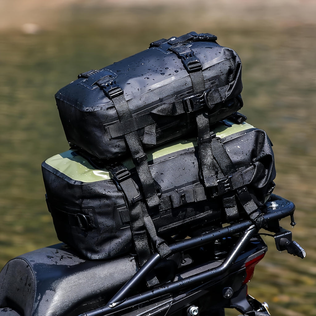 30L Waterproof Motorcycle Tail Bag & Backpack