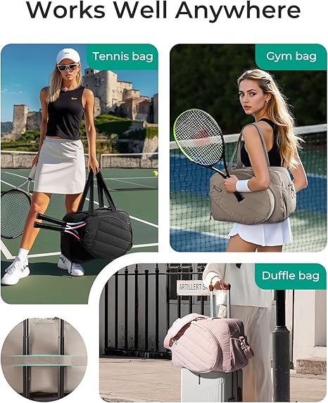 Multi-Compartment Racket & Travel Sports Bag