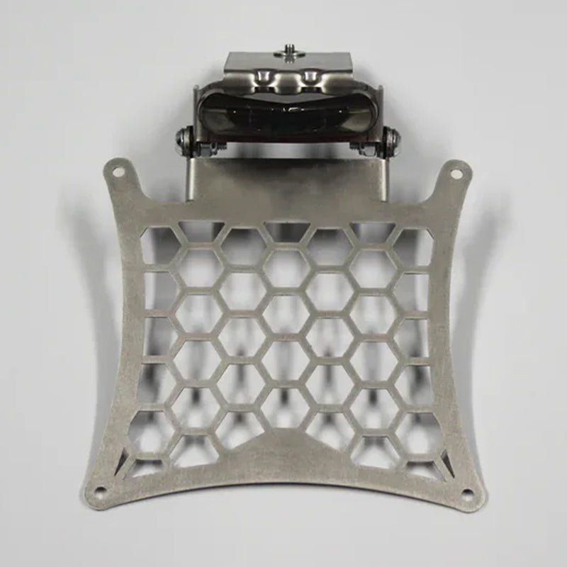 Premium Universal Quick-Release License Plate Holder – One-Step Removable Tail Tidy System for Motorcycles
