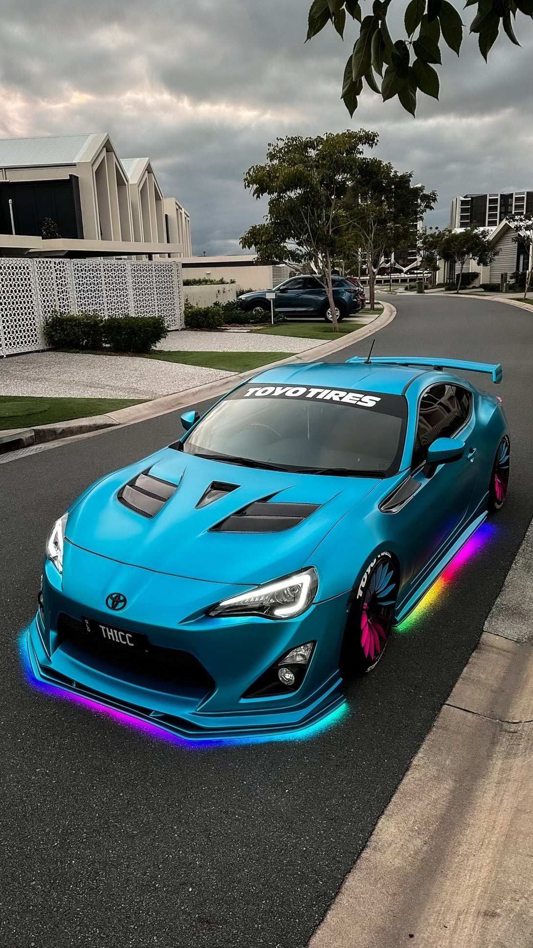 LED Underglow Kit for Cars – App Control Dynamic Chase-Mode Underbody Neon Lights Strip