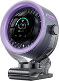 High-Speed Handheld Fan – 100-Speed Adjustable Portable Turbo Fan with Smart LED Digital Display