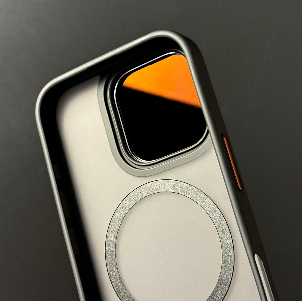 Magnetic Filter Phone Case – Heavy-Duty Shockproof Protective Cover with Instant Lens Filter Ring