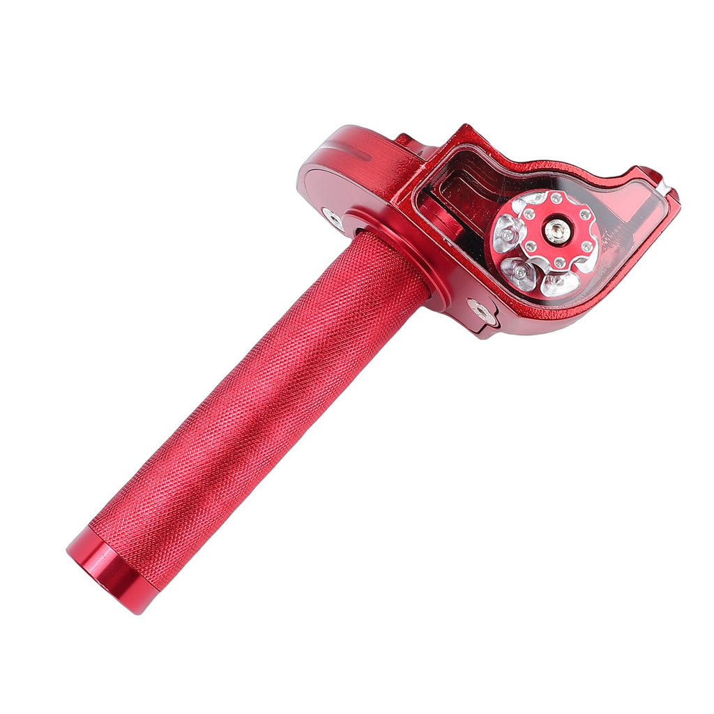 CNC Aluminum Motorcycle Twist Throttle Grips – Universal Alloy Handlebar Speed Control for Motorbike and E-Bike