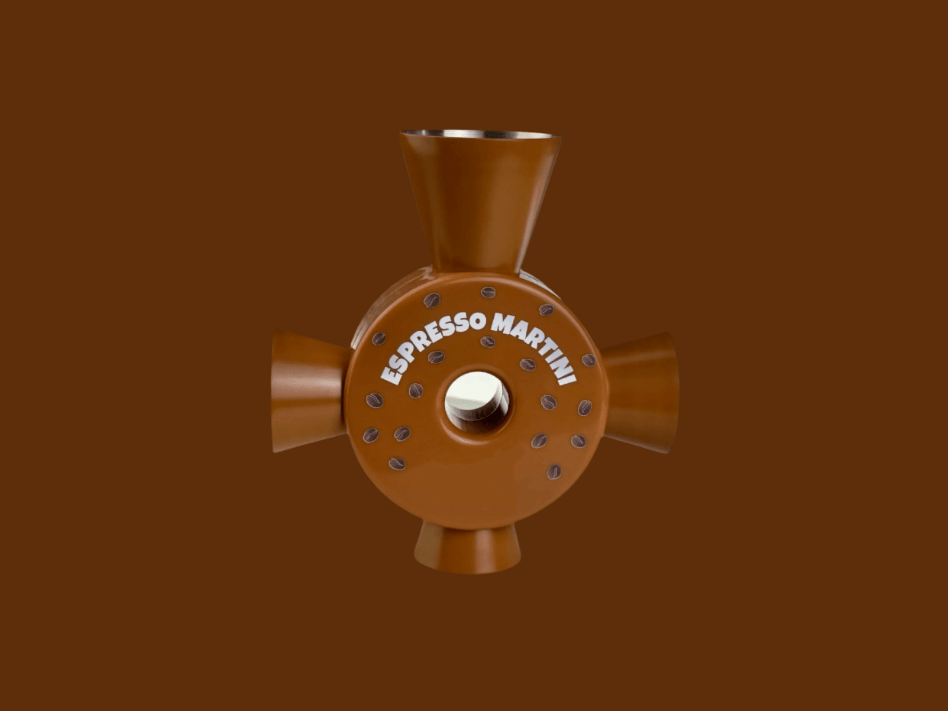 Espresso Martini Measuring Jigger – Dual-Sided Stainless Steel Bar Measure with Recipe Markings