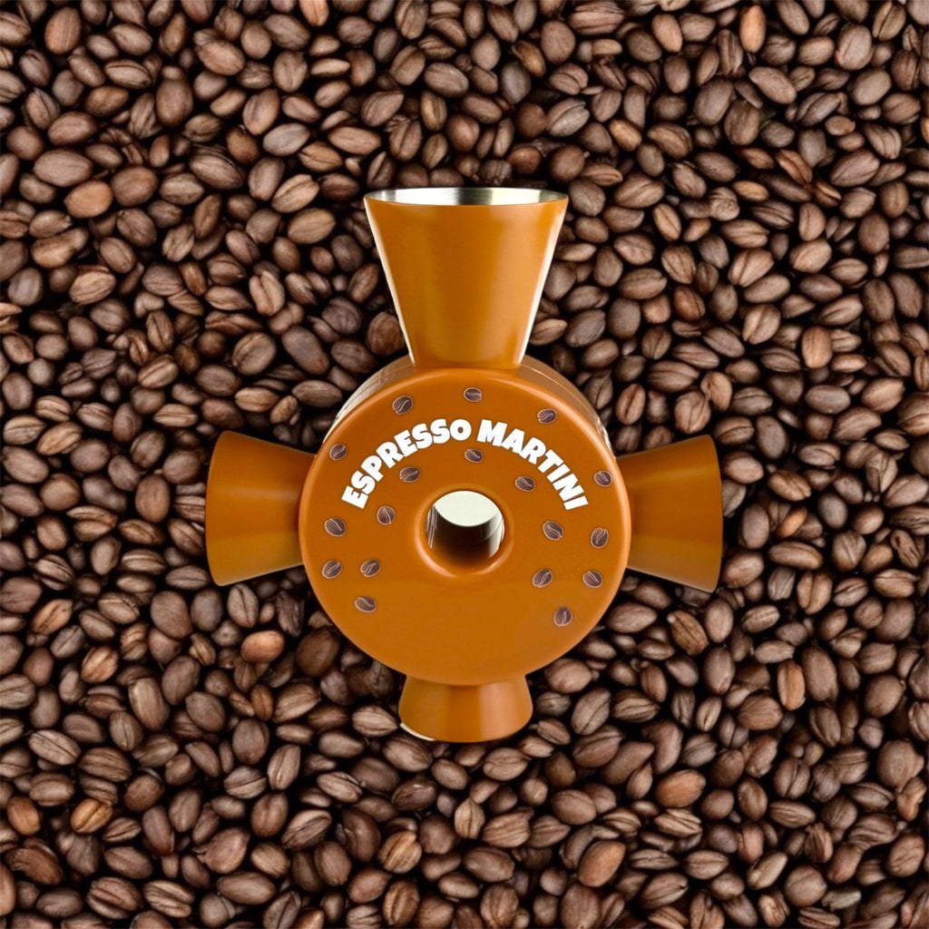 Espresso Martini Measuring Jigger – Dual-Sided Stainless Steel Bar Measure with Recipe Markings