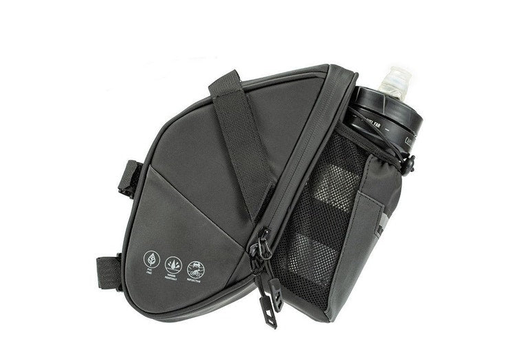 Expandable Bicycle Rear Rack Bag – Large Capacity Trunk Pannier with Waterproof Rain Cover
