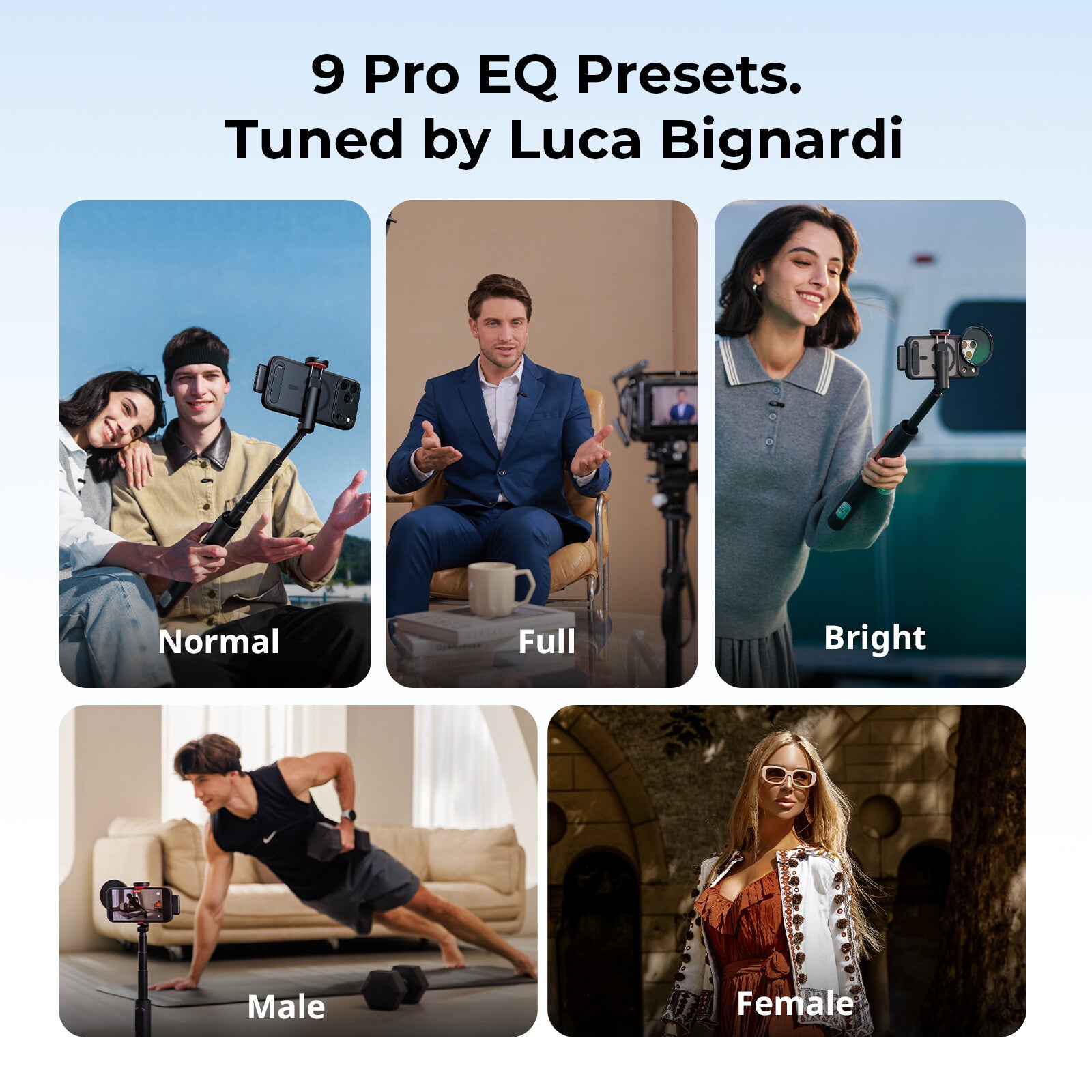 Wireless Lapel Microphone System – Dual-Channel Lavalier Mic with Intelligent Noise Cancellation