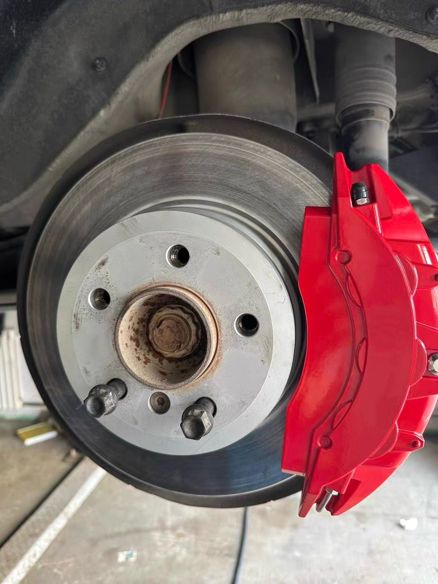 High-Quality Brake Caliper Covers – Heat-Resistant Universal Wheel Hub Decoration Set