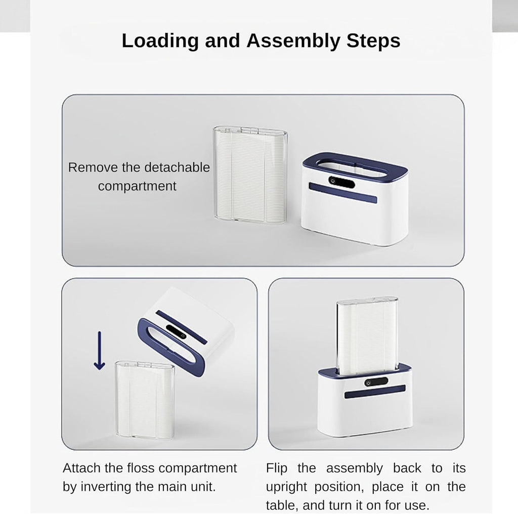 Smart Touchless Floss Dispenser – Automatic Infrared Sensor Dental Flosser Box
