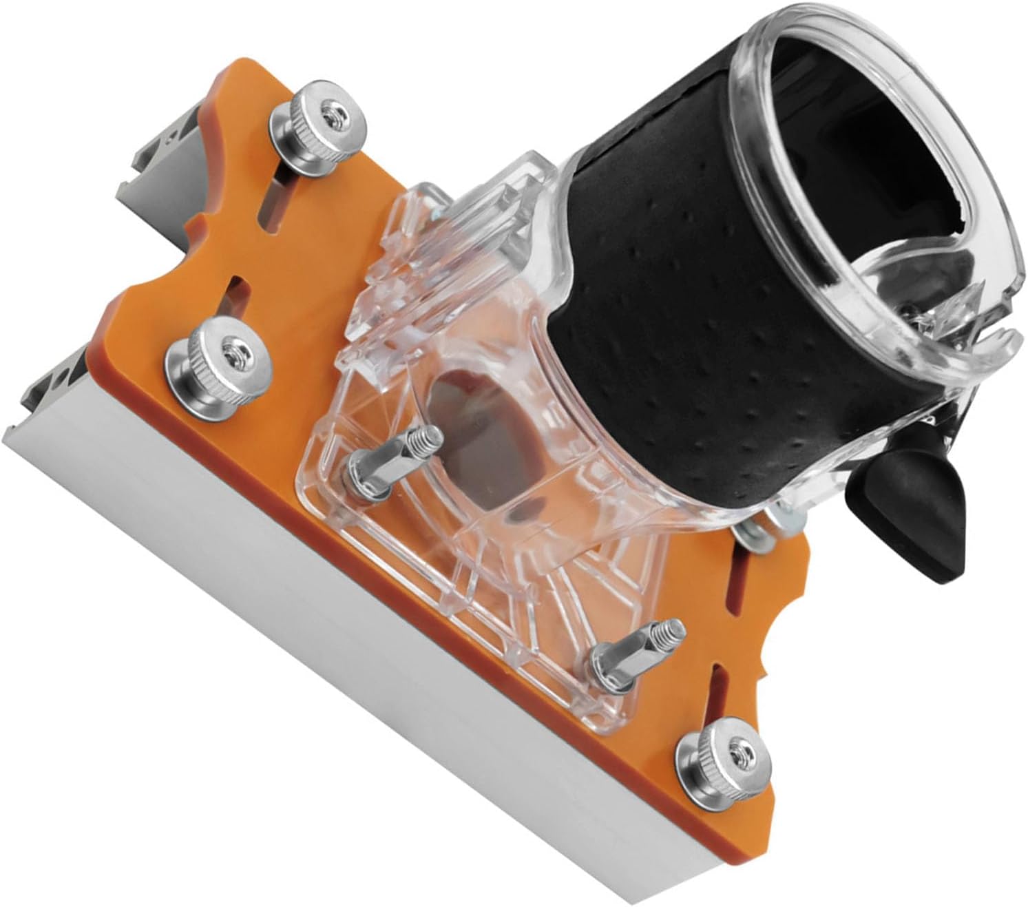 Universal Trim Router Base – Precision Slotting Jig and Guide Rail for Woodworking Laminate