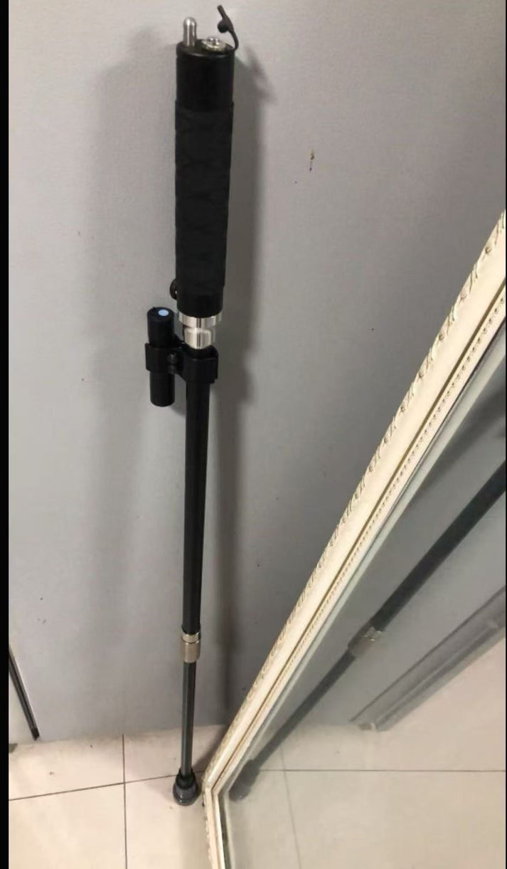 Telescopic Electric Hiking Stick – Aviation Aluminum Outdoor Animal Deterrent Staff