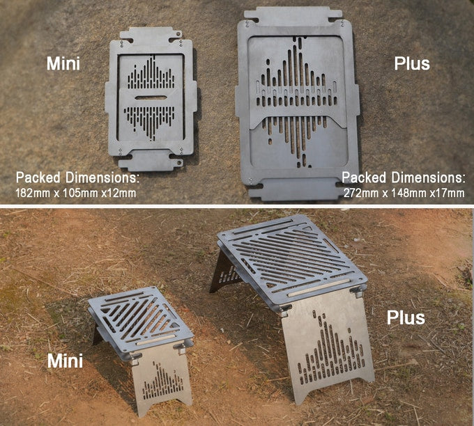 All-in-One Titanium Outdoor Cooking System – Lightweight Modular Camping Stove and Pot Set