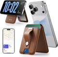 Magnetic Phone Card Holder with Stand – Slim Snap-On Wallet for Magnetic Devices