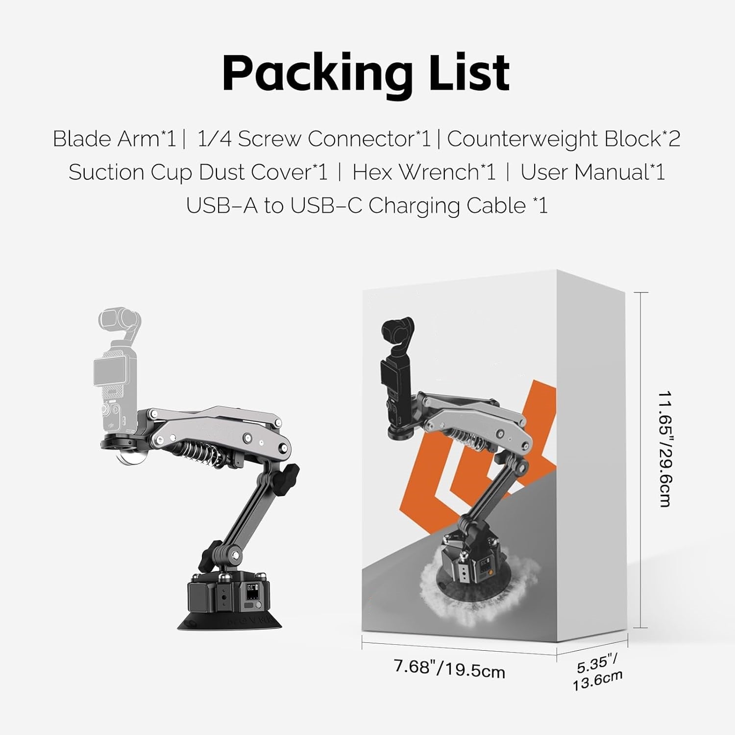 Solar-Powered Suction Camera Mount – Self-Charging Wireless Stabilization System for Cameras