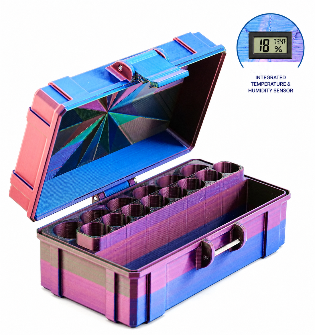 Smart Medication Organizer – Portable Pill Case with Integrated Dosage Reminders and Sensors