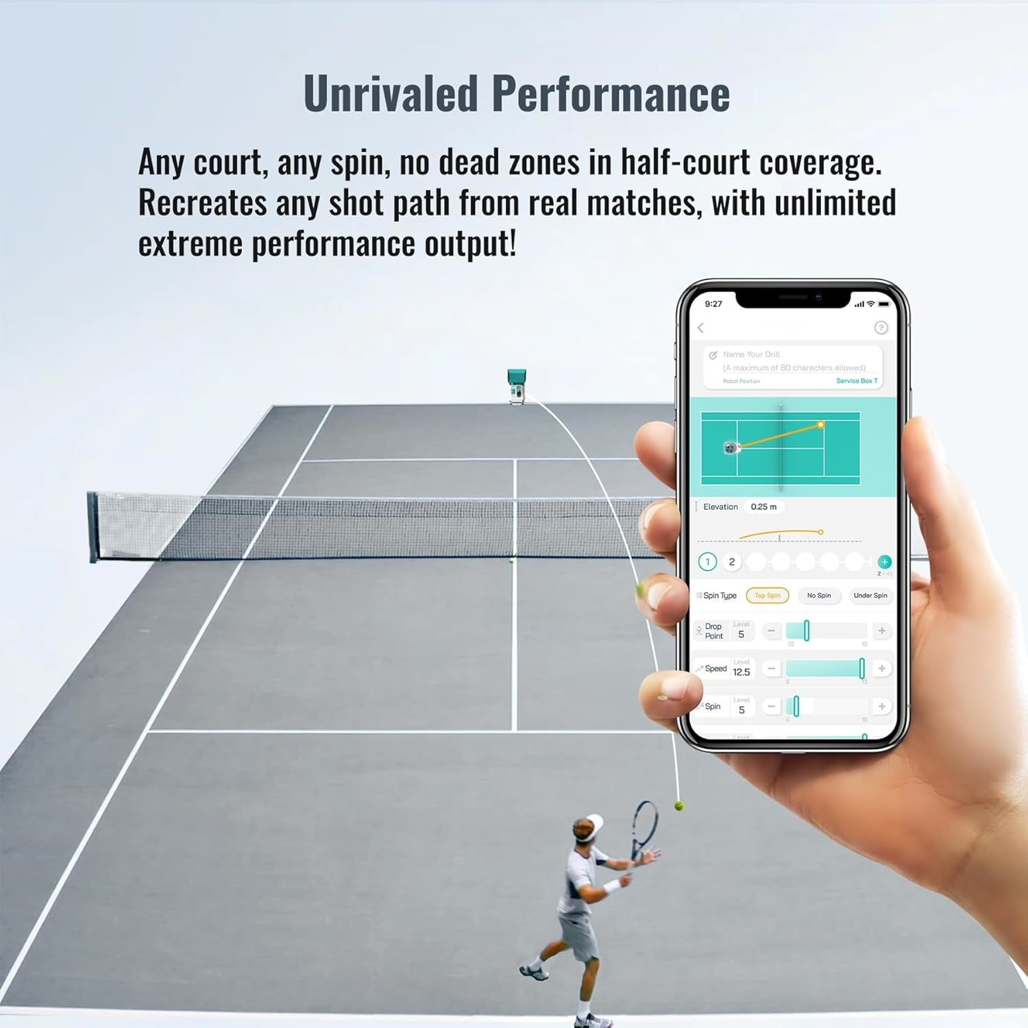 Smart Tennis Ball Machine