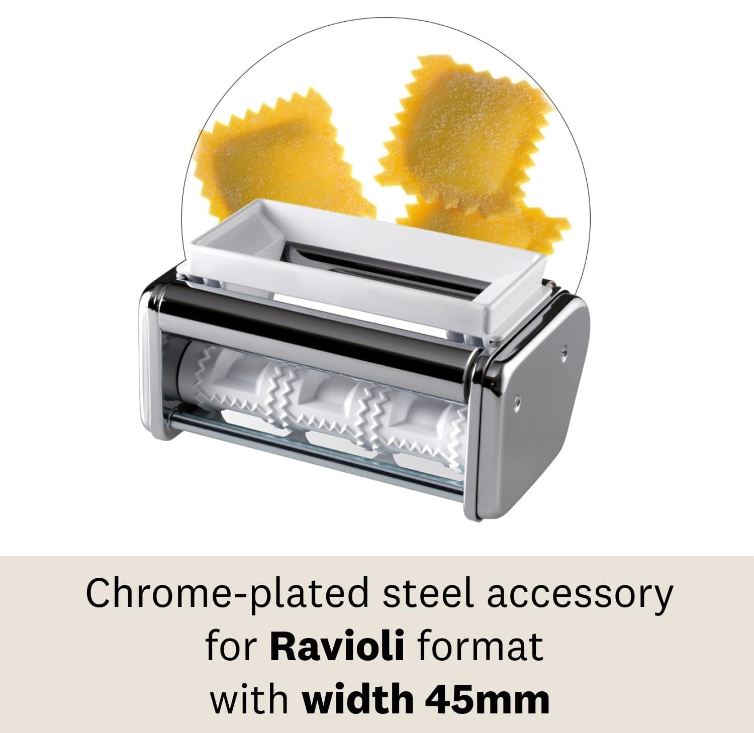 Manual Pasta Maker & Ravioli Accessory Set – 150mm Roller Noodle & Dumpling Machine