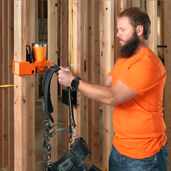 Heavy-Duty Clip-On Multi-Purpose Utility Holder