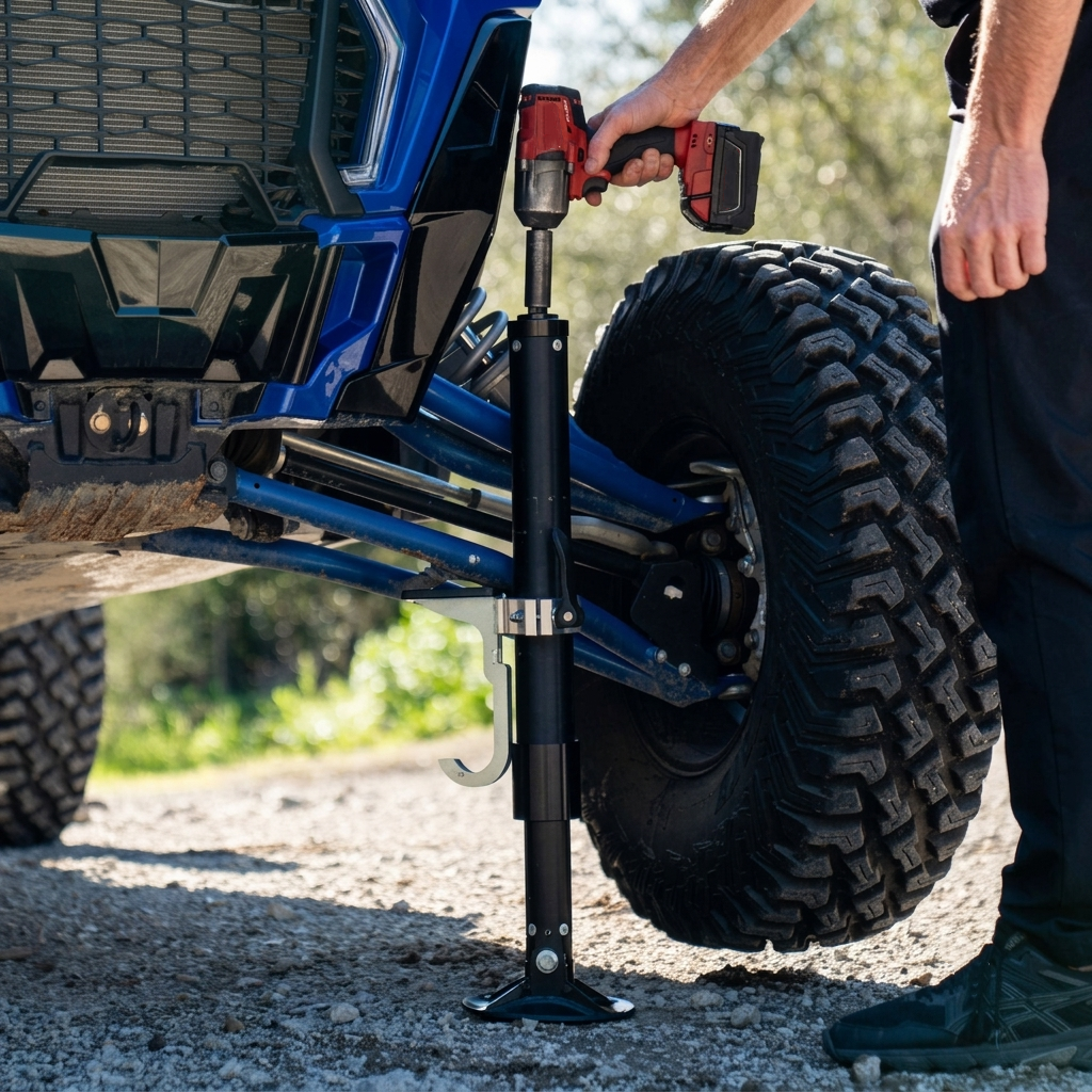 Portable Off-Road Manual Vehicle Jack