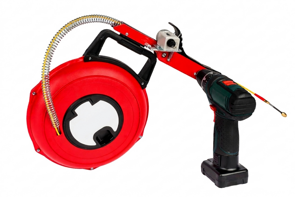 Compact Rod Reel & Conduit Rodder Guide System – Cable Pulling Tool