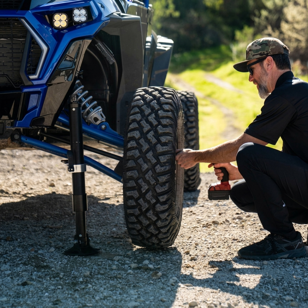 Portable Off-Road Manual Vehicle Jack