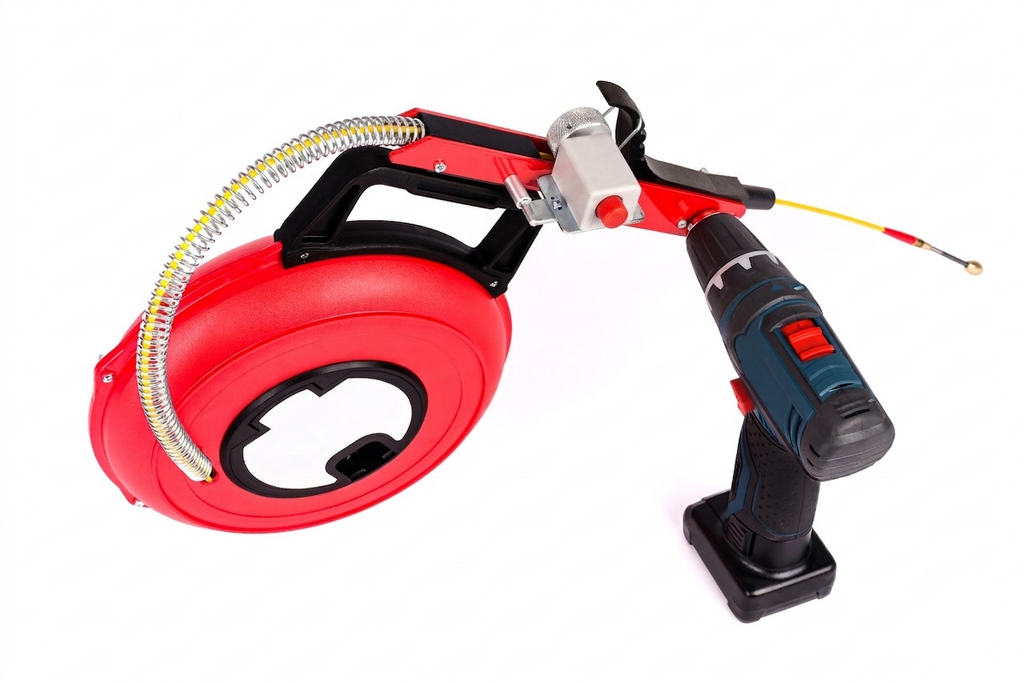 Compact Rod Reel & Conduit Rodder Guide System – Cable Pulling Tool