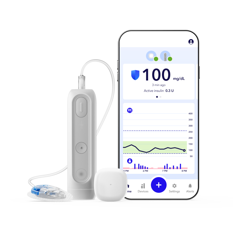 Smart Connected Insulin Pump System with Phone Control