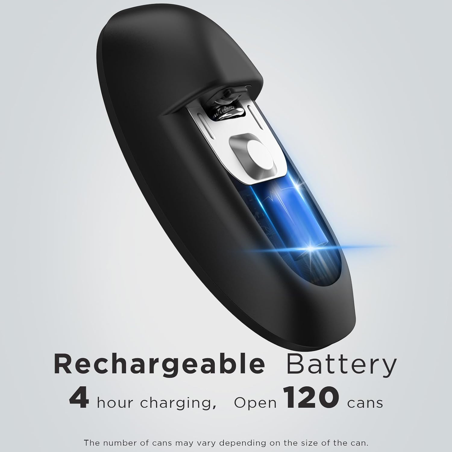 Hands-Free Electric Can Opener  — Open Cans Effortlessly