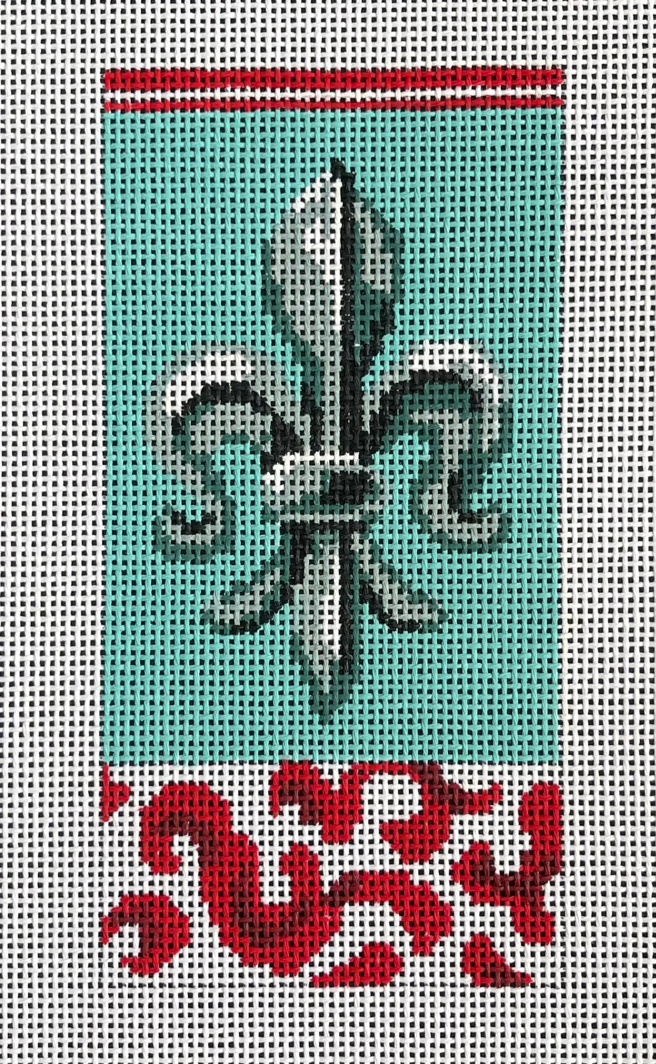 EY116 Fleur de Lis Single Eyeglass Case