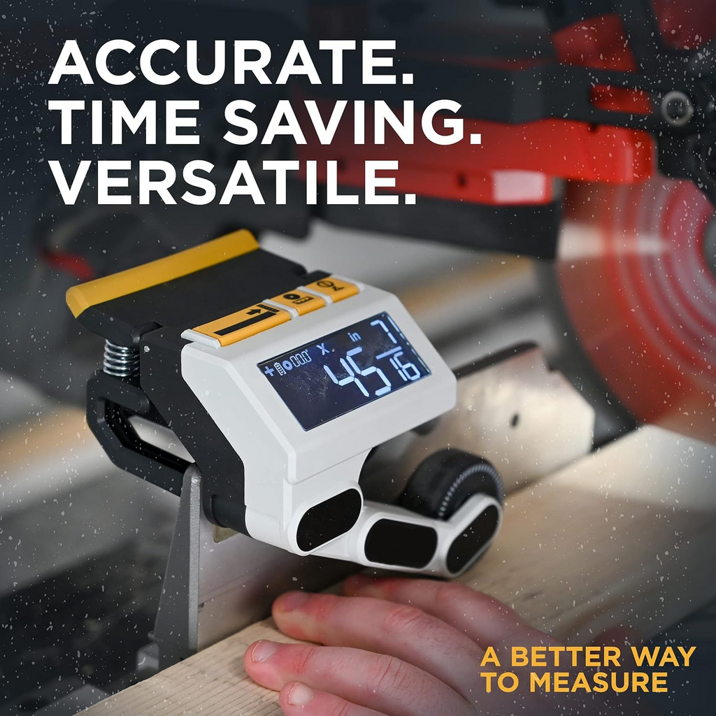 Precision Miter Saw Measuring Guide Tool for Faster and Safer Cuts