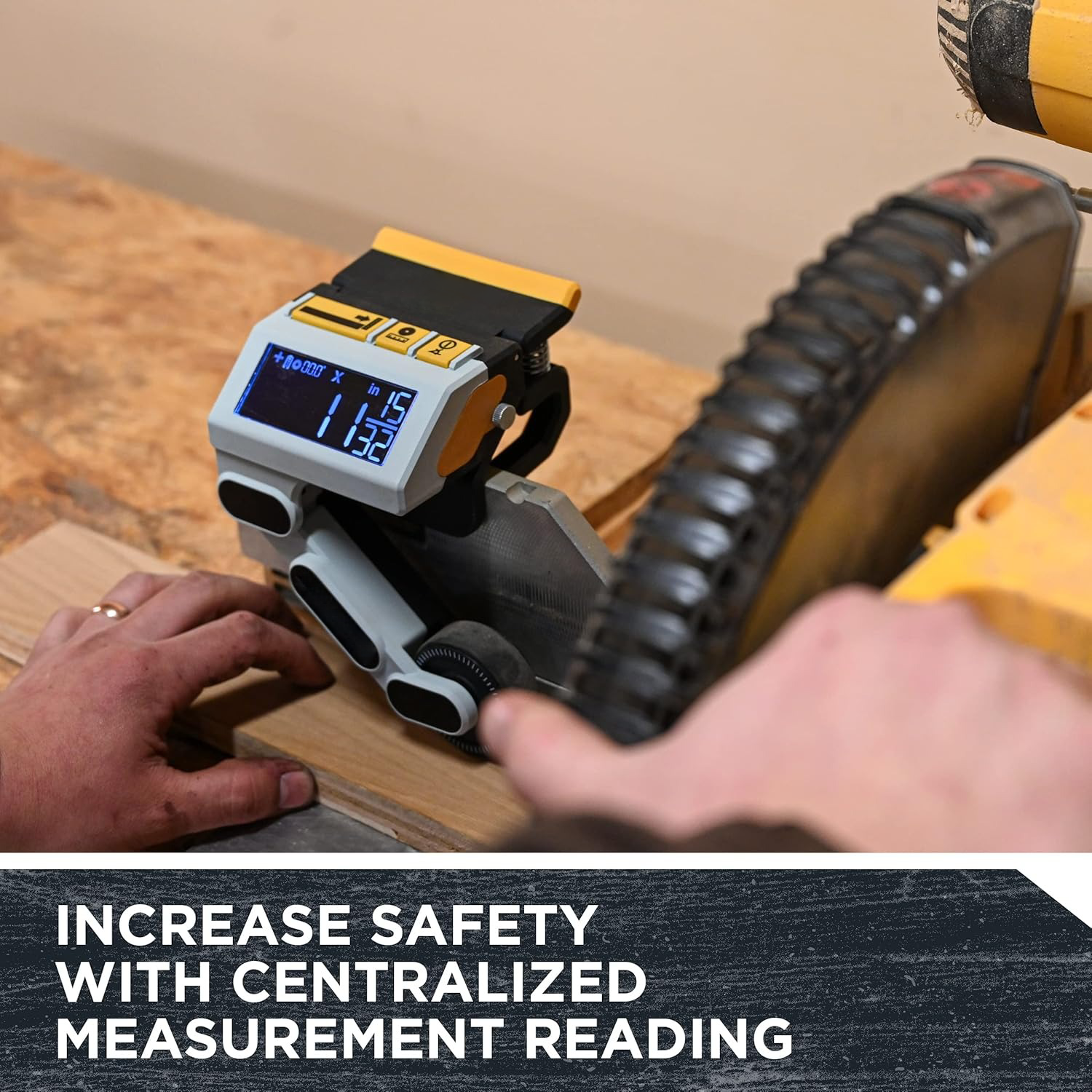 Precision Miter Saw Measuring Guide Tool for Faster and Safer Cuts