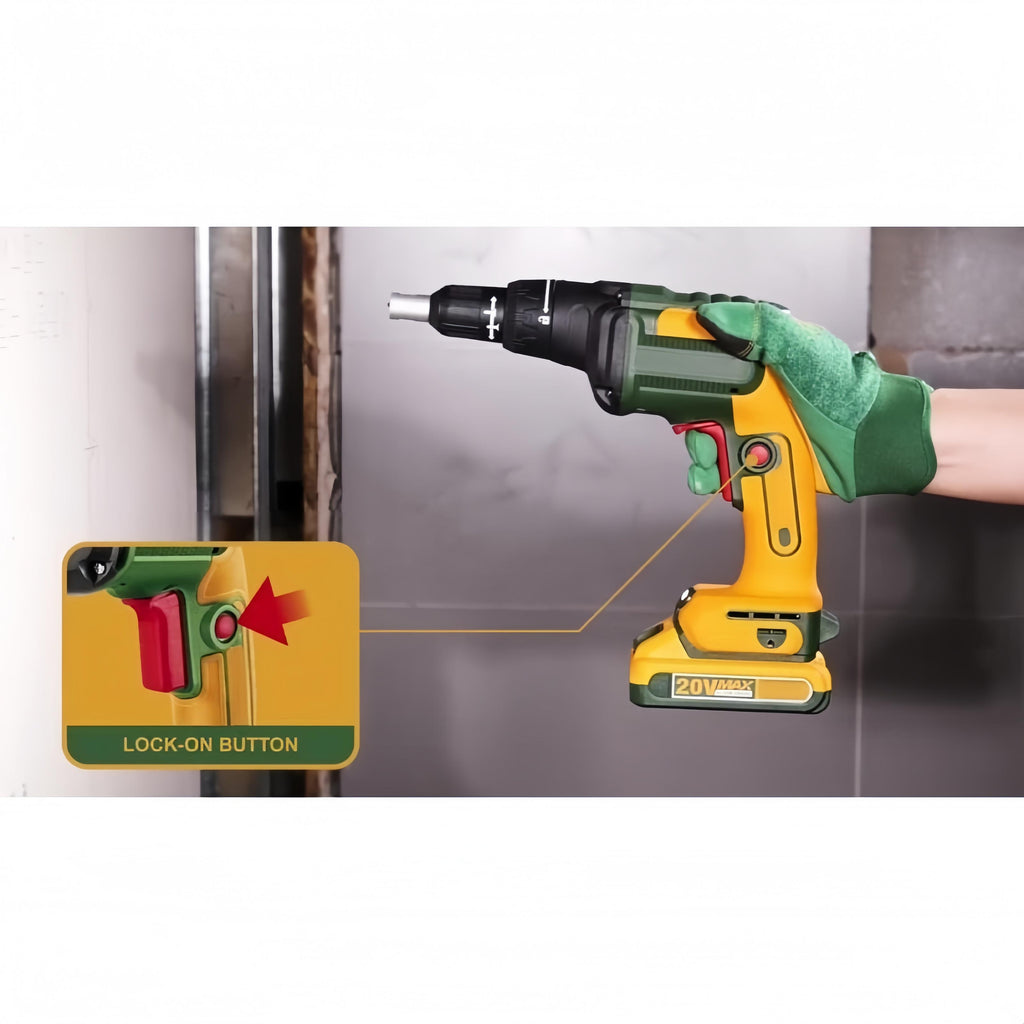 Cordless Screwdriver Set with Automatic Feeding System
