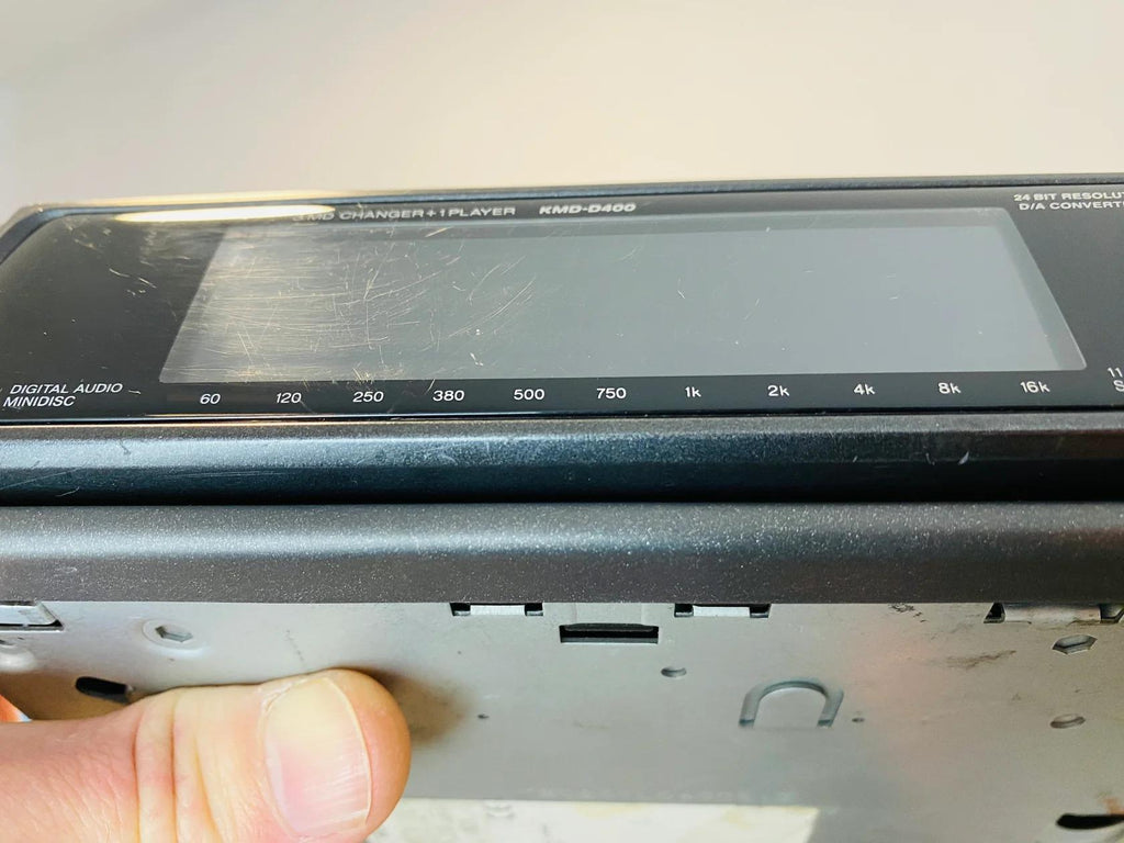 Vintage Mini Disc Changer with Spectrum Display