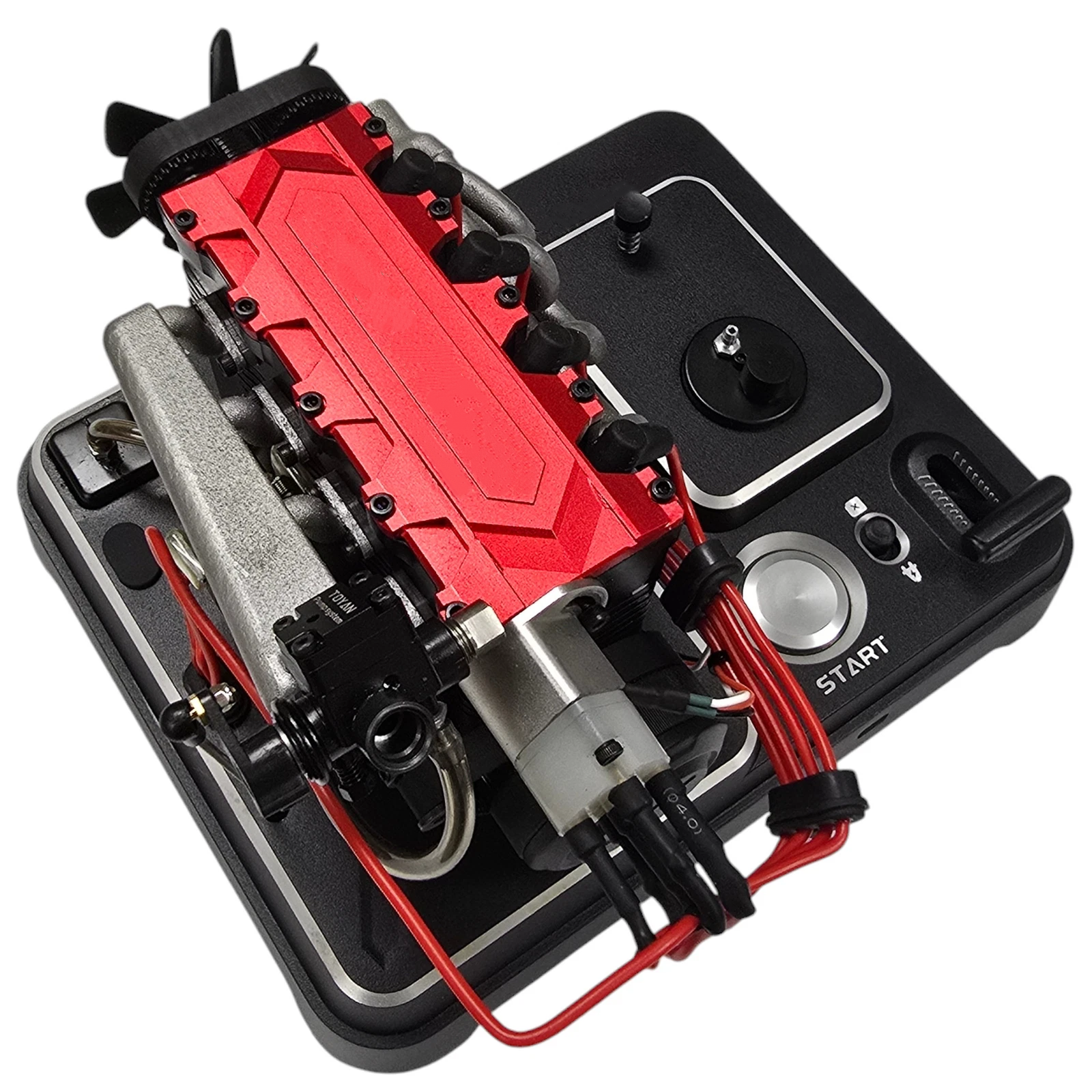 Mini Four-Cylinder Four-Stroke Engine Model